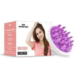 WINSTON Scalp Massager & Shampoo Brush for Hairfall & Dandruff-56