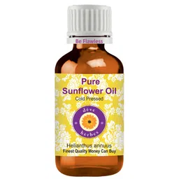 Deve Herbes Natural Therapeutic Grade Cold Pressed Pure Sunflower Oil 50ml-13