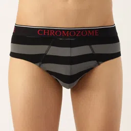 Chromozome Men Striped Ultra Premium Micro Modal Basic Briefs 8902733642149-picture-20