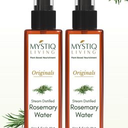 MYSTIQ LIVING Originals Set Of 2 Rosemary Water Mist Spray for Hair Growth - 100ml Each-11