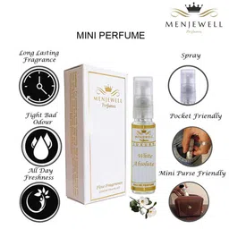 Menjewell Women White Absolute Long-Lasting Mini Eau de Parfum - 10ml-42