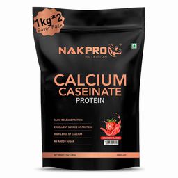 Nakpro Calcium Caseinate Protein,  2.2 lb  Strawberry (Pack of 2) -image-87