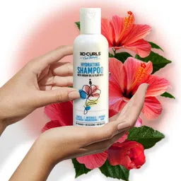 XO CURLS Hydrating Shampoo With Argan Oil & Flax Seed For Soft Natural Curls - 100ml-10