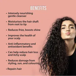 XO CURLS Hydrating Shampoo With Argan Oil & Flax Seed For Soft Natural Curls - 100ml image 2