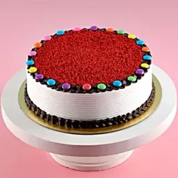 Red Velvet Gems Cake Half Kg-image-37