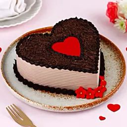 Choco Heart Valentine s Cake Half Kg-35