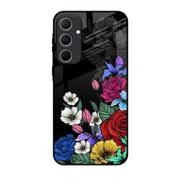 QRIOH Floral Printed Samsung Galaxy A35 5G Back Case Mobile Accessories-picture-26