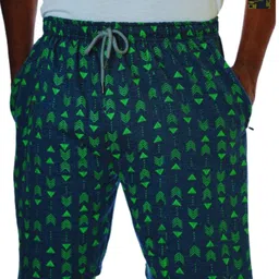 Shajiv Men Cotton Printed Mid-Rise Shorts-picture-20