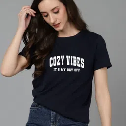 Adyavastram Women Printed Pockets T-shirt-picture-22