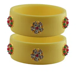Vidhya Kangan Women Beige Bangle-picture-46