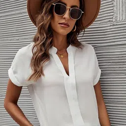 BAESD Mandarin Collar Top-image-85