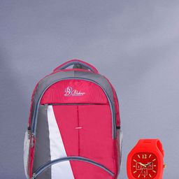 Blubags Men Brand Logo Contrast Detail Backpack-45