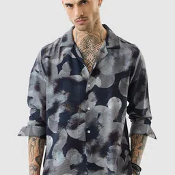 Snitch Men Printed Casual Shirt-image-43