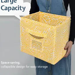Aura Yellow Set of 4 Regular Multi-Utility Organisers image 3