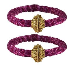 Vidhya Kangan Women Pink Bangle-image-39