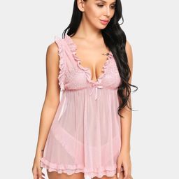 Ribald The Neech V-Neck Baby Doll-image-17