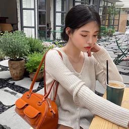 StyleCast x Revolte Structured Shoulder Bag with Tasselled image 4