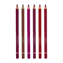 GLAM21 Set Of 6 Creamy Lip Liner- 1.8g Each- Combo-1 image 1