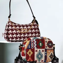 BANDICOOT Set OF 2 Structured Sling Bag-10