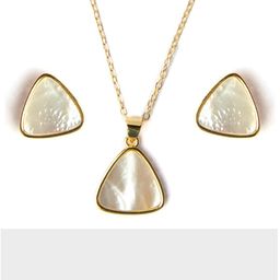 Anxvi Gold-Plated Brass Necklace-image-13