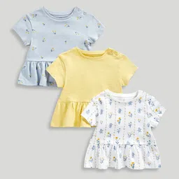 mothercare Girls 3 Printed T-shirt-image-8