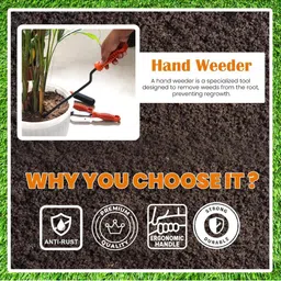 Go Hooked Pack of 4 Rust Resistant Gardening Tool Kit image 3