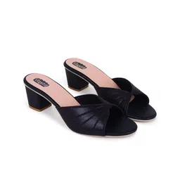 TAYDOL Block Mules with Bows-picture-36