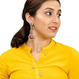 Shining Jewel - By Shivansh Contemporary Drop Earrings-36