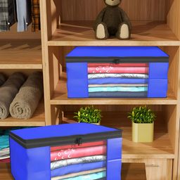 Aura Blue Set of 6 Regular Multi-Utility Organisers image 3