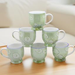 laghima jadon Multicoloured Printed Ceramic Glossy Cups Set of Cups and Mugs-56
