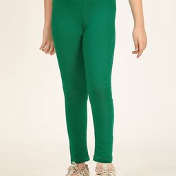 Zion Girls Stretchable Ankle Length Leggings-image-76