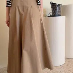 LULU & SKY A-Line Midi Skirt-image-70