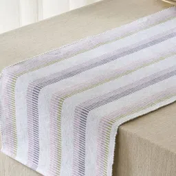 Home Centre Drake Mystic Garden Cotton Ribbed Table Runner-47