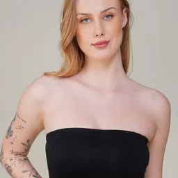 TOMKOT Bandeau Bra Full Coverage Lightly Padded-2