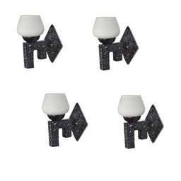 SOMIL White Glass Cylinder Printed Wall Lamps-image-63