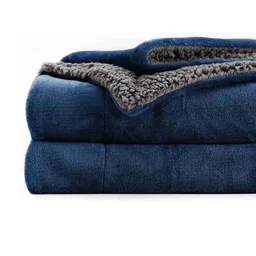 Doristyle Blue 500 GSM Double Bed Blanket-picture-13
