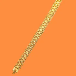 Dynamic Retail Global Men Gold-Plated Link Bracelet-54