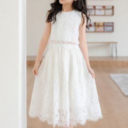 LULU & SKY Girls Top with Skirt-image-80