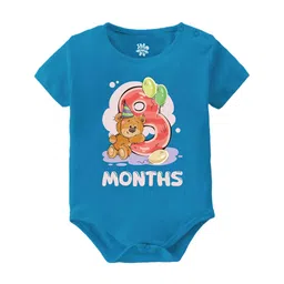 Baby Buzz Infants Kids Printed Pure Cotton Bodysuit-3