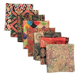 The Tie Hub Set Of 7 Printed Pocket Square image 1