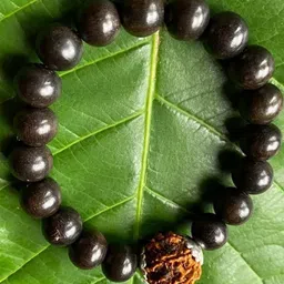 Divine souvenirs Black Wood Bracelet-picture-57