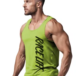 3Colors Printed Gym Vests VEST-NCUT-RACELIFT-GREEN_M-image-93