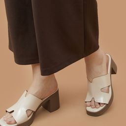 CODE by Lifestyle Women PU Block Heel Sandals-13