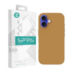 SPRIG Solid Printed iPhone 16 Back Case Mobile Accessories-23