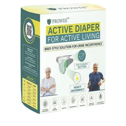 Prowee Active Diaper For Heavy Flow- XS- 20 Diapers-image-3