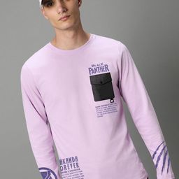 Bewakoof Men Graphic Printed Round Neck Pure Cotton T-Shirt-image-71