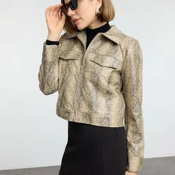 Trendyol Crop Biker Jacket-picture-54