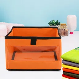Kuber Industries Orange Set of 5 Regular Multi-Utility Organisers image 1