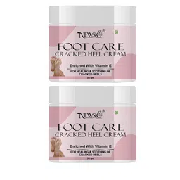 Newsio Set Of 2 Foot Care Cracked Heel Cream - 50 g Each image 1