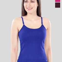 Selsia Pack Of 3 Cotton Camisoles-image-52
